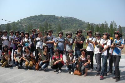 五四青年节，团委组织野CS活动