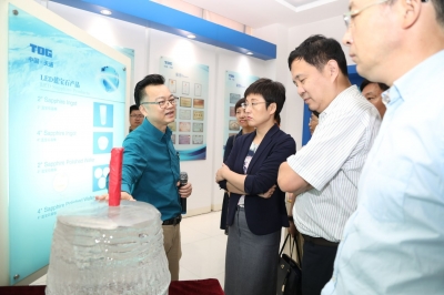 2018年8月1日上海浦东新戋戋委常委统战部长金梅调研正点游戏