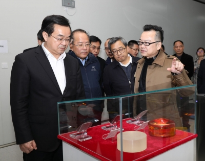 2021年3月9日，浙江省副省长兴奋夫一行正点游戏调研